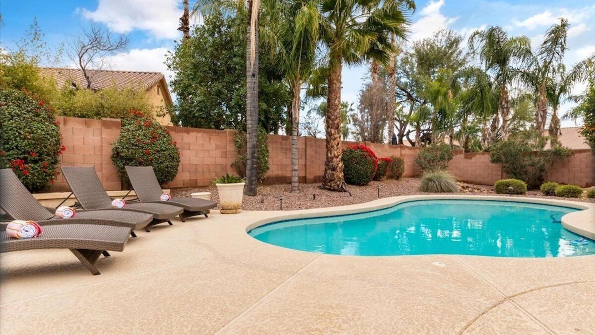 Southwestern 4 Bdrm Retreat Htd Pool Game Room Phoenix Bagian luar foto