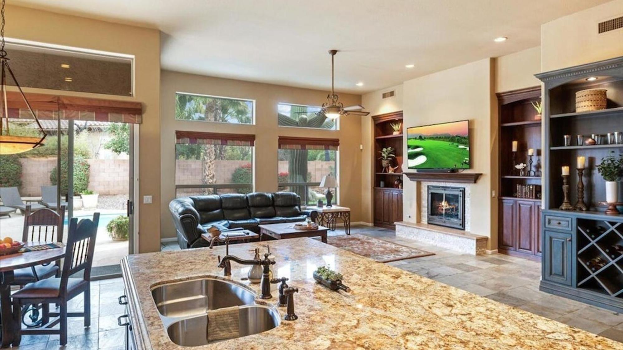 Southwestern 4 Bdrm Retreat Htd Pool Game Room Phoenix Bagian luar foto